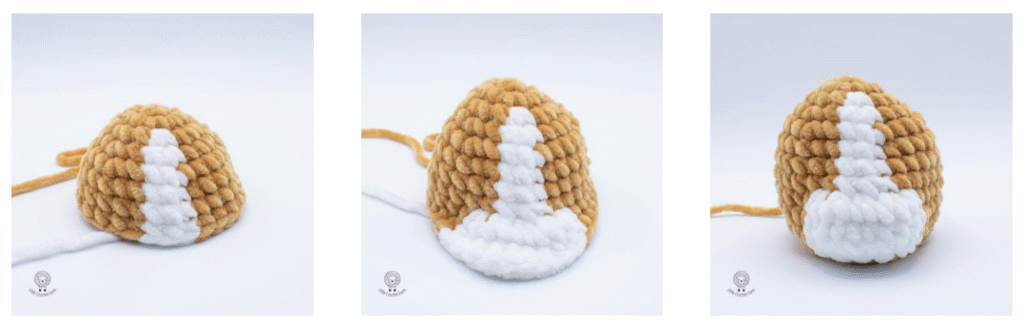 схема в'язання голови плюшевого коника